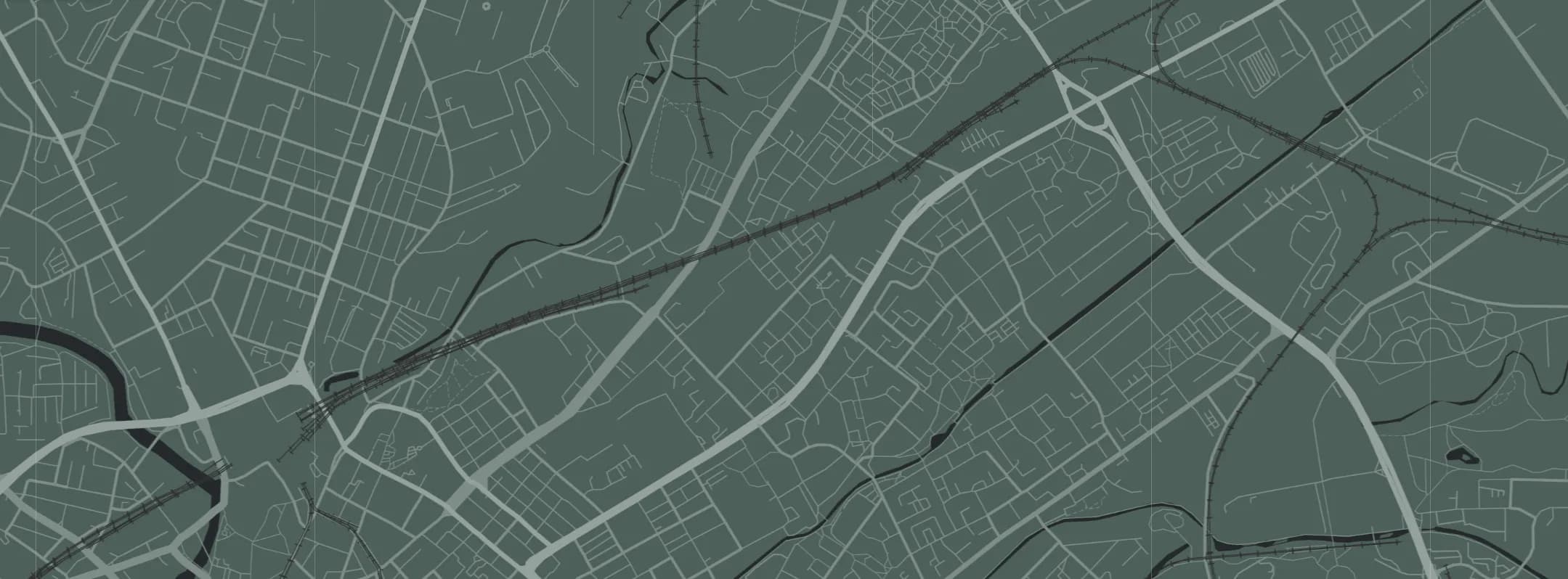 An empty restaurant, set and ready for service.