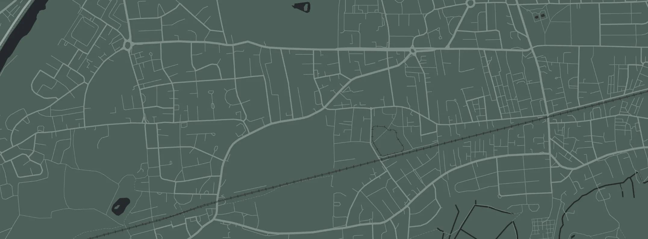 An empty restaurant, set and ready for service.